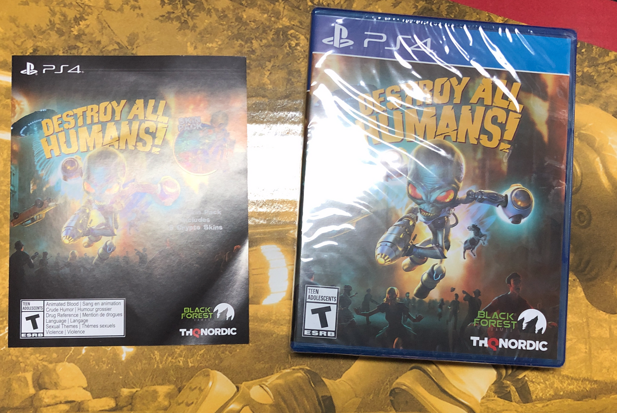 PlayStation4 Destroy All Humans Crypto 137 Edition The Brewing