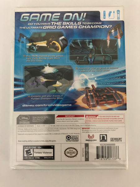 TRON: Evolution Battle Grids Nintendo Wii NEU versiegelt