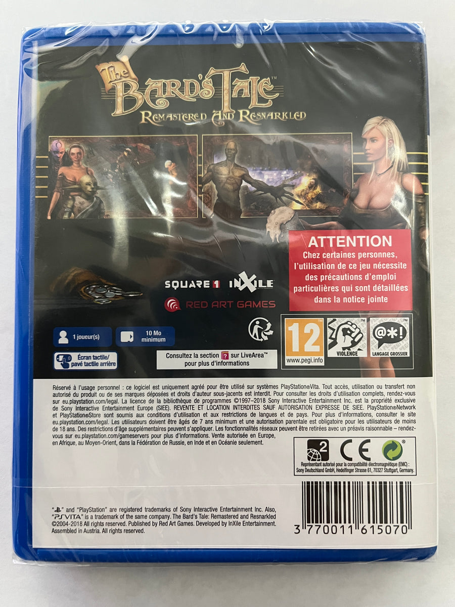 The Bard's Tale: Remastered and Resnarkled, Jogo PS4