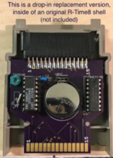 TBA's RT8 Cartridge replacement for R-Time 8 cartridge for Atari 800/XL/XE machines