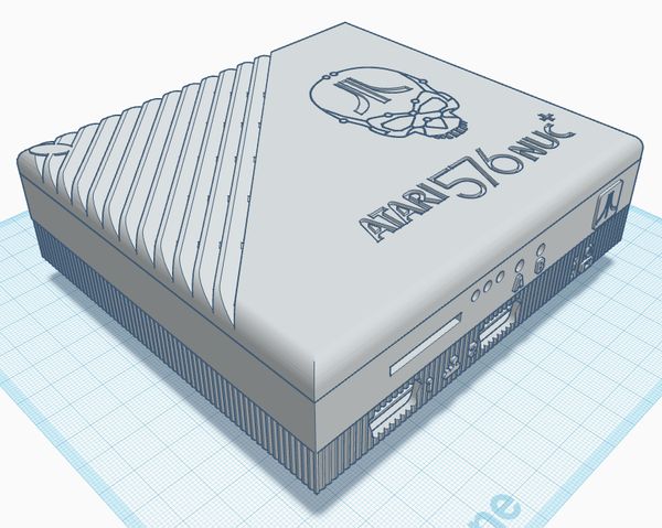 3D-FÄLLE MyTeks 576NUC+ und internes FujiNet! 576 NUC NUC+
