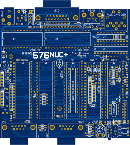 DIY Options for MyTek's 576NUC+ and internal FujiNet! 576 NUC NUC+