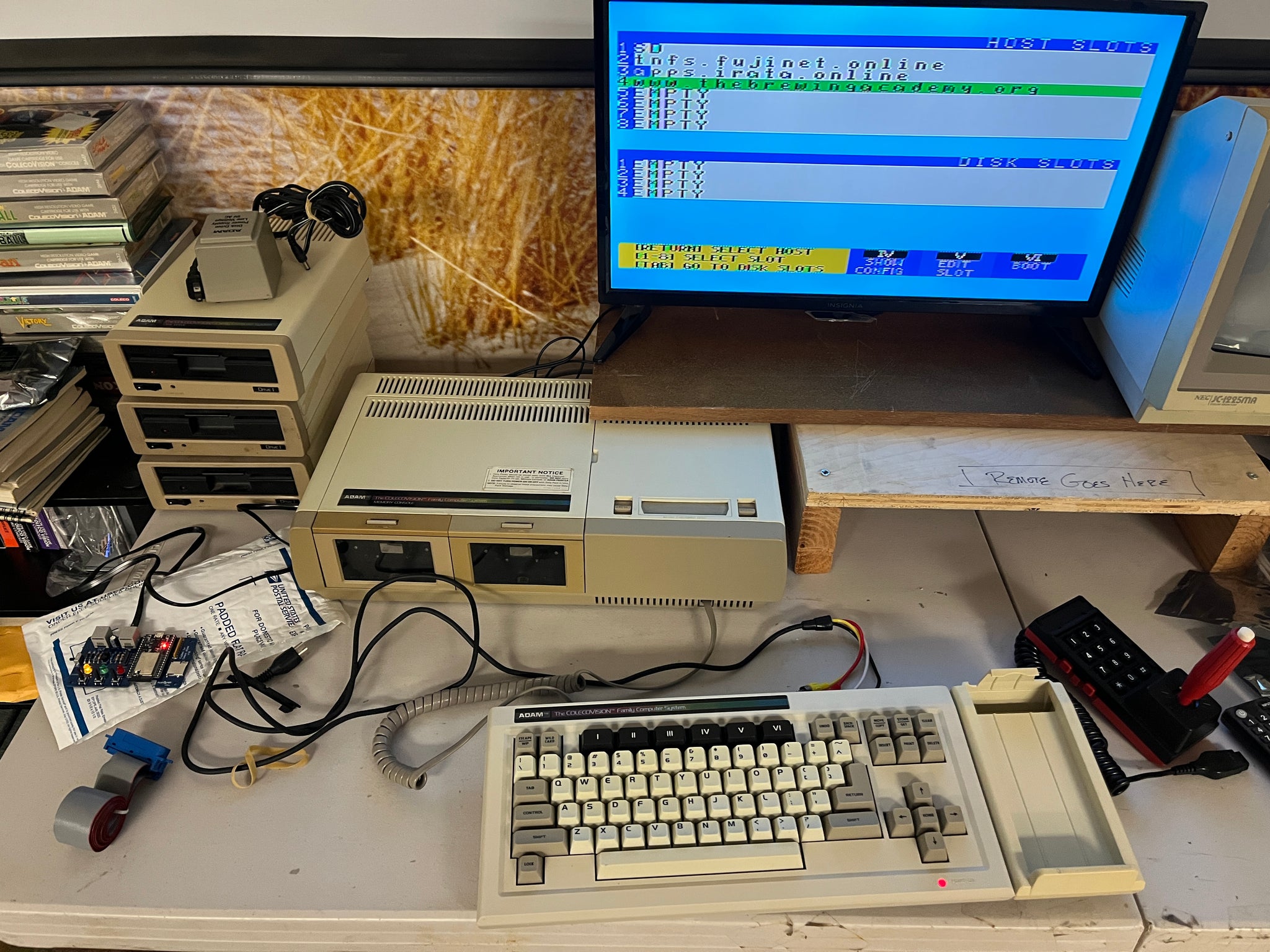 FujiNet 1.0 for Coleco ADAM Computer! – The Brewing Academy