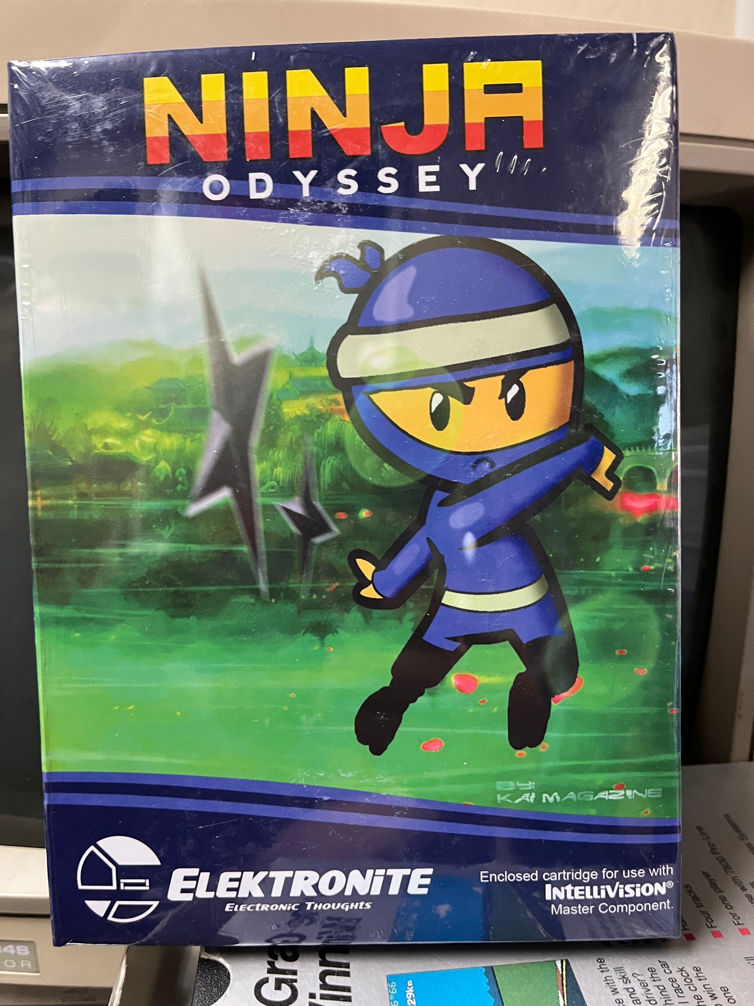 Ninja Odyssey for Intellvision by Elektronite