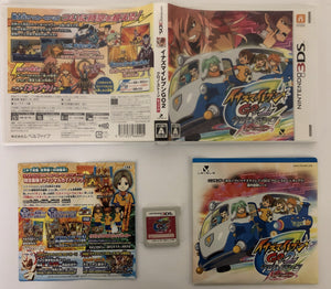 Nintendo 2DS 3DS JP Game:  "Inazuma Eleven Go 2: Chrono Stone - Neppuu" USED