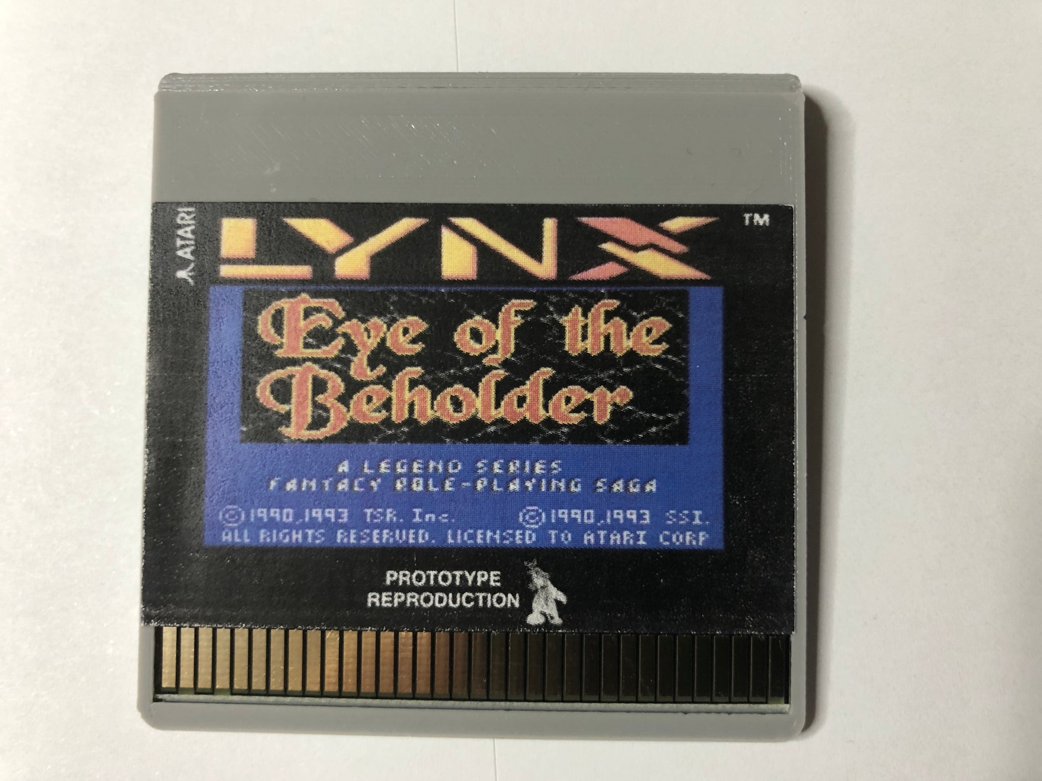 Reproduktion des „Eye of the Beholder“-Prototyps