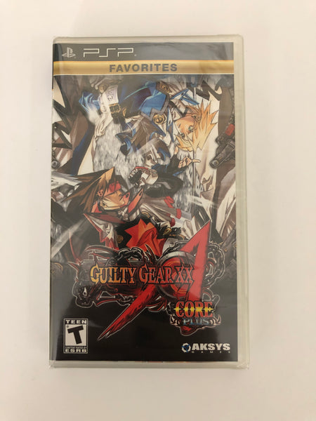 Guilty Gear XX Accent Core Plus Sony PlayStation Portable (PSP) Game NEW