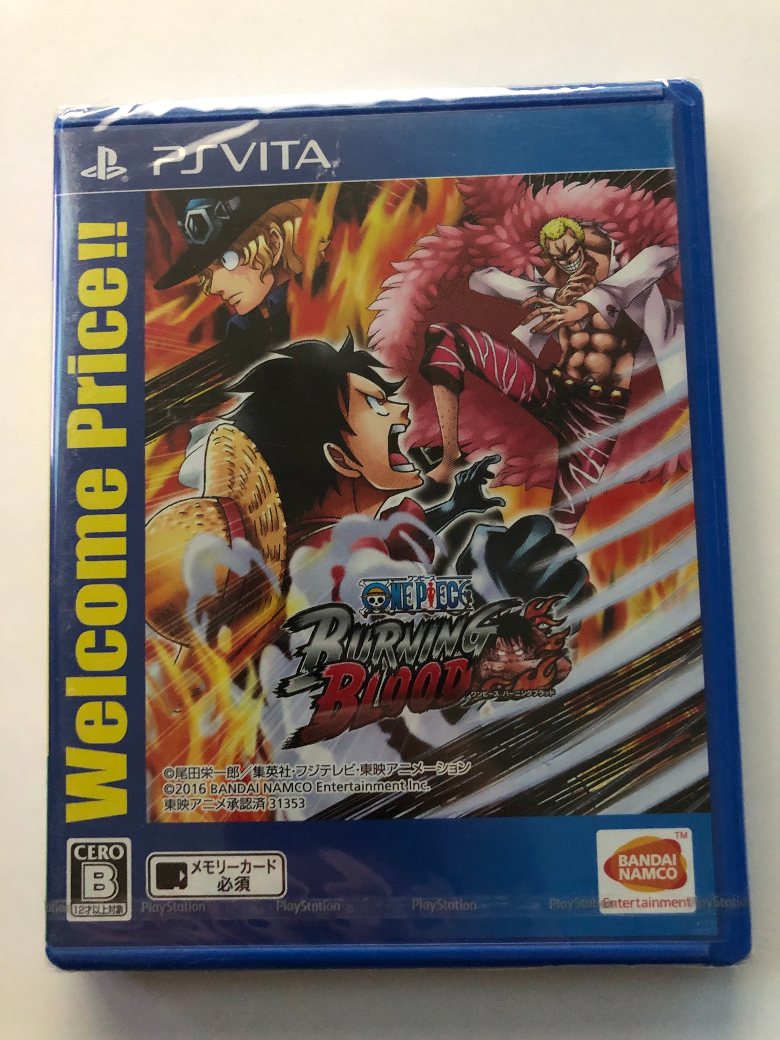 PS Vita "One Piece Burning Blood" Welcome Price – The Brewing Academy