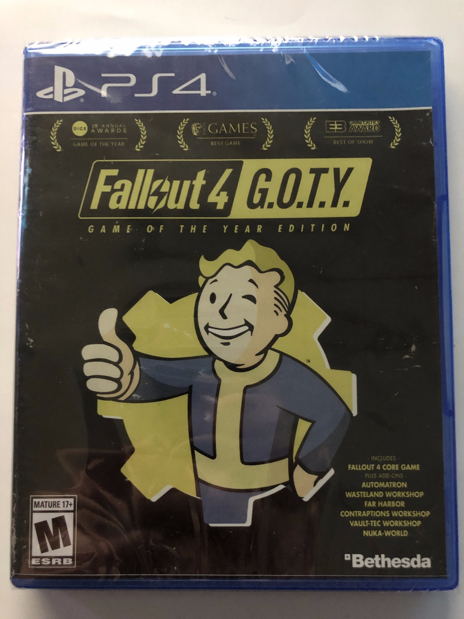 PS4 "Fallout 4: Game of the year edition (G.O.T.Y.)"