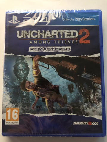 PS4 „Uncharted 2: Among Thieves Remastered“ UK-Version