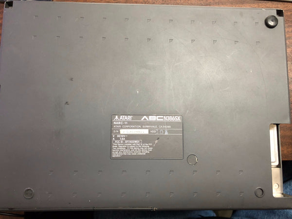 Atari ABC N386SX Laptop in the box