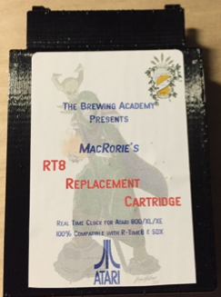 TBA's RT8 Cartridge replacement for R-Time 8 cartridge for Atari 800/XL/XE machines