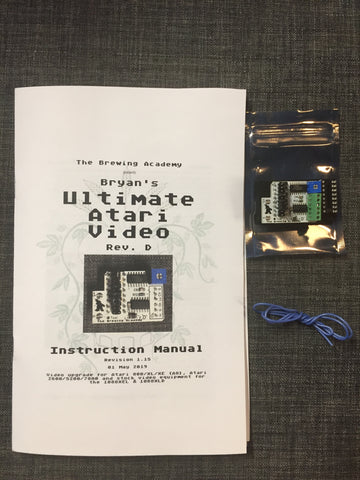 TBAs Ultimate Atari Video (UAV)-Board für Atari 2600
