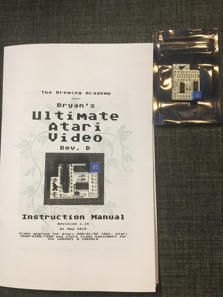 TBA's Ultimate Atari Video (UAV) board for Atari 5200
