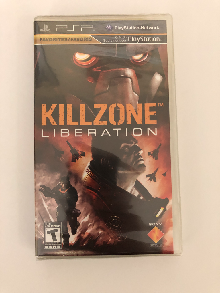 New sealed disc PSP game Killzone Liberation Rus - AliExpress