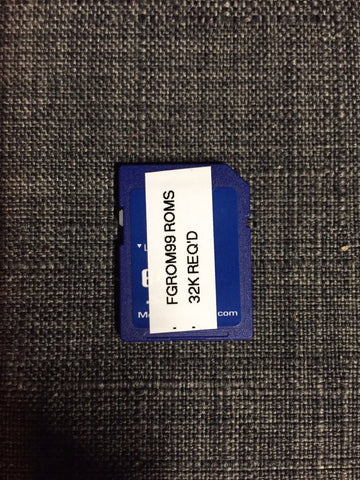 TBA's 8 gb SD card for FinalGROM99 (FG99) TI 99/4a