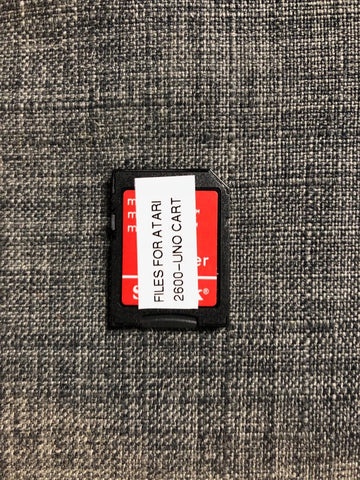 TBA's 8gb uSD card & adapter for the 2600-UNO Cartridge